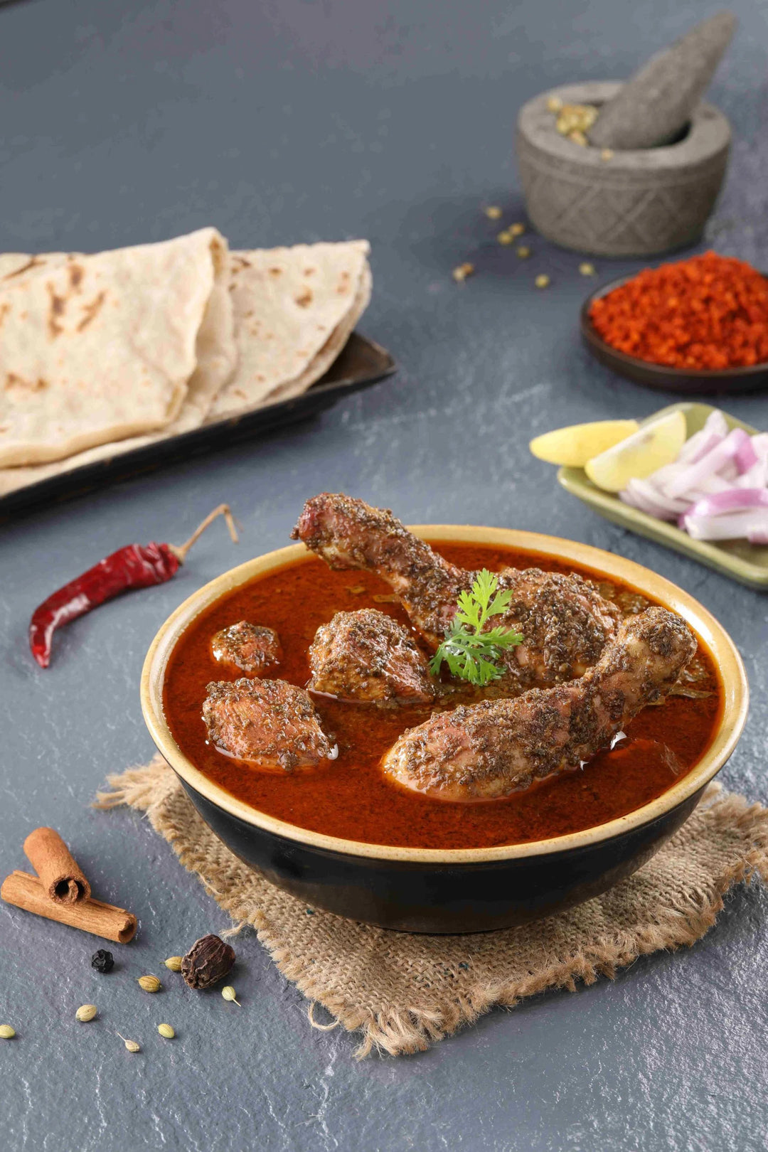Solapuri Kala Chicken Masala
