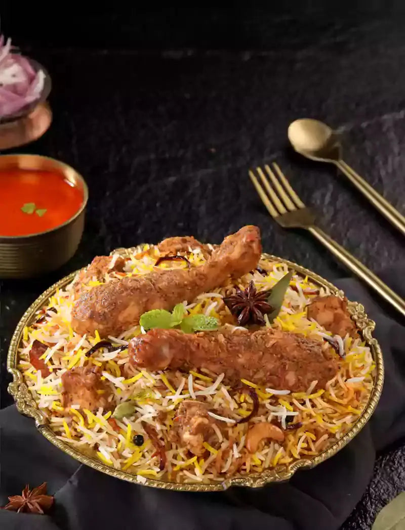 Kolhapuri Chicken Biryani