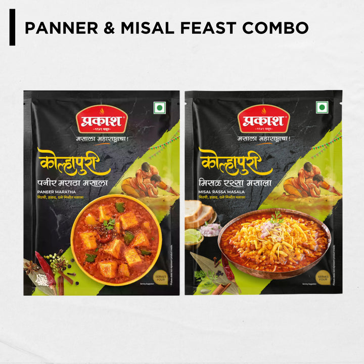 Paneer & Misal Feast Combo