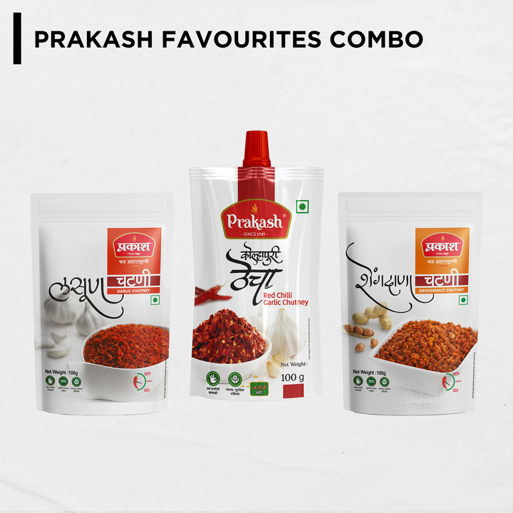 Prakash Thecha & Chutney Combo