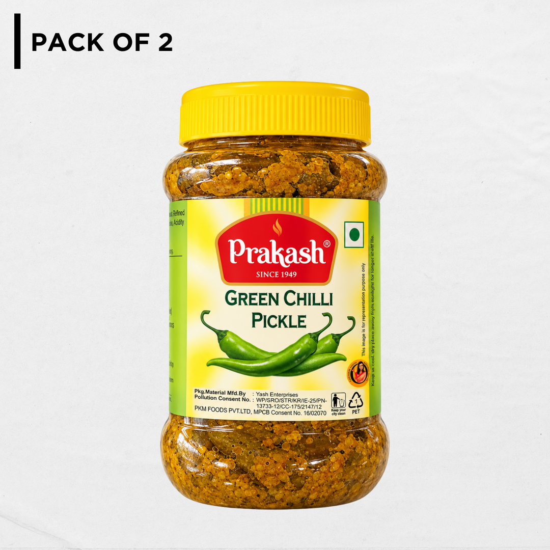 Prakash Green Chilli Pickle